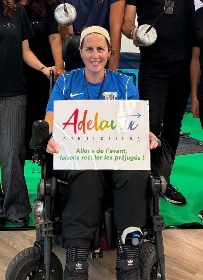 Christelle Sangani, para-escrimeuse française